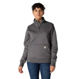 Sweat-shirt à fermeture éclair quart de longueur Clarksburg pour femme