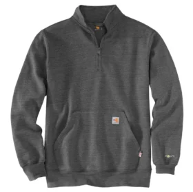 Sweat-shirt à fermeture éclair quart de longueur Fr Force Marquette pour homme - Sweats-shirts ignifugés
