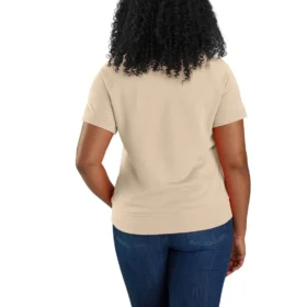 Sweat-shirt à manchettes courtes pour femme en Tencel léger, coupe décontractée, en molleton français