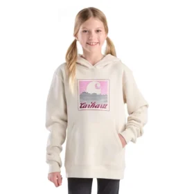 Sweat-shirt à manchons longs avec imprimé pour filles (tout-petits/enfants/adolescentes)
