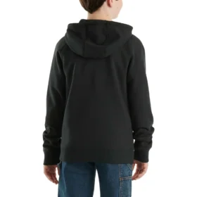 Sweat-shirt à manchons longs et fermeture éclair intégrale avec logo pour garçon (Enfant/Jeune)