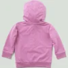 Sweat-shirt à manchons longs pour enfants, teint en pièce et à demi-zip, modèle « Re-Engineered » (bébés/tout-petits)