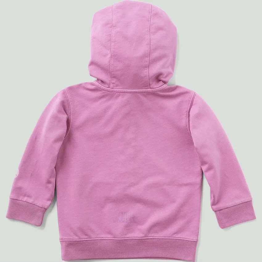 Sweat-shirt à manchons longs pour enfants, teint en pièce et à demi-zip, modèle « Re-Engineered » (bébés/tout-petits)