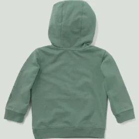 Sweat-shirt à manchons longs pour enfants, teint en pièce et à demi-zip, modèle « Re-Engineered » (bébés/tout-petits)