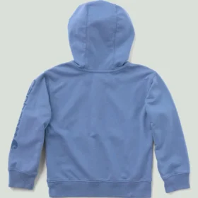 Sweat-shirt à manchons longs pour enfants, teint en pièce et à demi-zip, modèle « Re-Engineered » (bébés/tout-petits)