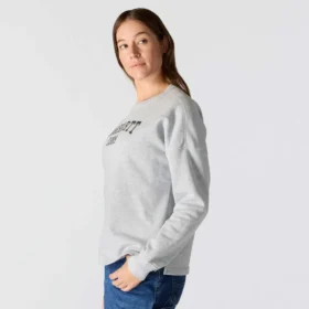 Sweats col rond carhartt 1889 pour femme, coupe ample, épaisseur moyenne et imprimé graphique