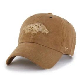 T-shirt Arkansas Razorbacks '47 teint « Clean Up »