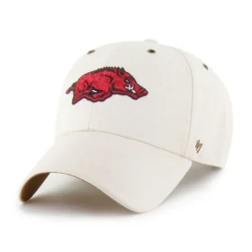 T-shirt « Clean Up » non teint « Arkansas Razorbacks '47 »