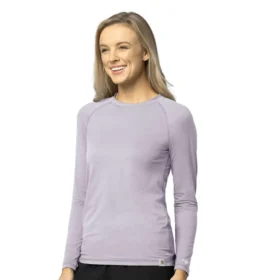 T-shirt de travail à manches longues Force Sub-Scrubs pour femme