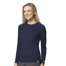 T-shirt de travail à manches longues Force Sub-Scrubs pour femme