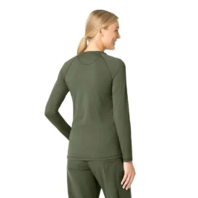 T-shirt de travail à manches longues Force Sub-Scrubs pour femme