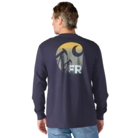 T-shirt graphique à manches longues Force Irvine FR pour homme – Chemises ignifugées