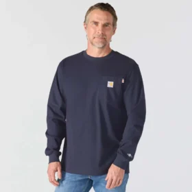 T-shirt graphique à manches longues Force Irvine FR pour homme – Chemises ignifugées