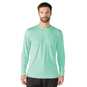 T-shirt léger à manchettes longues pour homme Force Sun Defender UPF 50+ évacuant l’humidité – Chemises de protection solaire