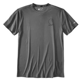 T-shirt léger pour homme Force Sun Defender UPF 50+ évacuant l’humidité – Chemises de protection solaire