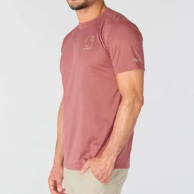 T-shirt léger pour homme Force Sun Defender UPF 50+ évacuant l’humidité – Chemises de protection solaire