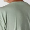 T-shirt à manches longues et logo pour homme Dearborn, coupe ample, tissu épais