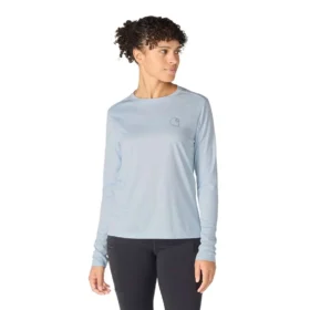 T-shirt à manches longues léger Force Sun Defender UPF 50+ pour femme - Chemises de protection solaire