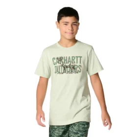 T-shirt à manchons courts « Deer » pour garçon (enfant/jeune)