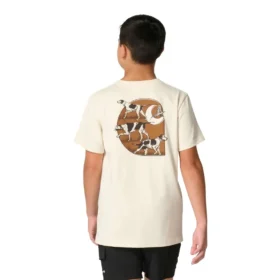 T-shirt à manchons courts pour garçon avec motif chien (enfant/jeune)