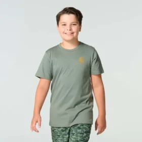 T-shirt à manchons courts pour garçon avec motif chien (enfant/jeune)