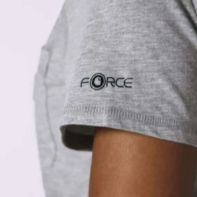 T-shirt à poche pour femme Force, coupe ample et évacuant l’humidité