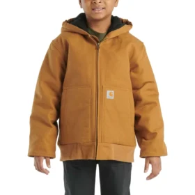 Veste Active en flanelle doublée de matelassé pour garçon (Enfant/Jeune)