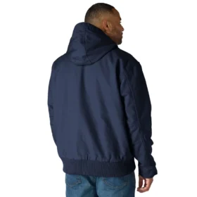 Veste active isolante en toile de coton délavée pour homme