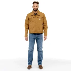 Veste Berwick en Duck Canvas pour homme, coupe décontractée Rugged Flex