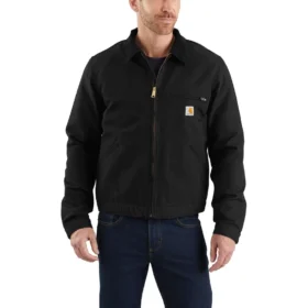 Veste carhartt J01 « Detroit Jacket » pour homme, doublée de la célèbre toison de canard Iconic