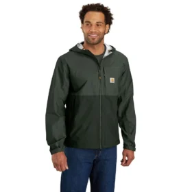 Veste de pluie imperméable légère et compacte Monterey pour homme : veste Storm Defender