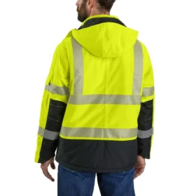 Veste de pluie isolante Sherwood haute visibilité classe 3 pour homme : veste Rain Defender