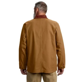 Veste de travail pour homme Rugged Flex, coupe ample, en toile de coton stretch Chore Coat