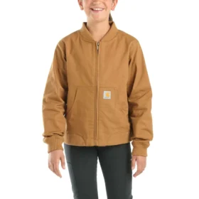 Veste en toile Rugged Flex® à manches longues pour filles (Enfants/Adolescents)